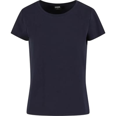 Urban Classics - Sorona Regular Dames T-shirt - XS - Donkerblauw