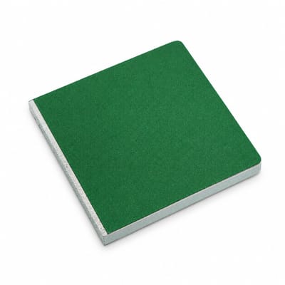 Tekenboek - groen, uitvoering 17.5cm - voor tekenen - basisverpakking