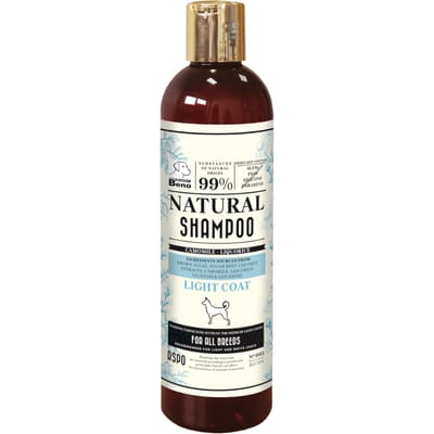 300ml Super Beno Natural Shampoo voor Lichte Vacht Hond