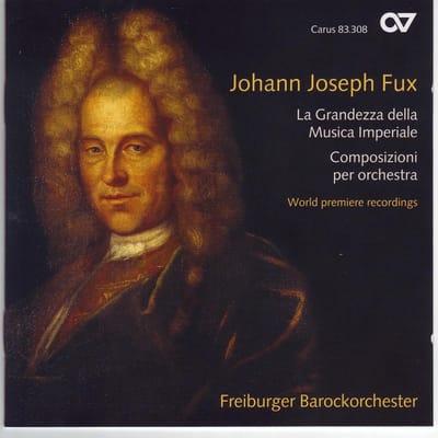 Freiburg Baroque Orchestra, Gottfied Van Der Goltz - Fux: La Grandezza Della Musica Imperiale (CD)
