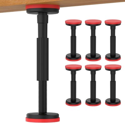 Verstelbare Telescopische Steunbalk voor Ondersteuning tot 200 kg, 18-45 cm (2 Stuks)