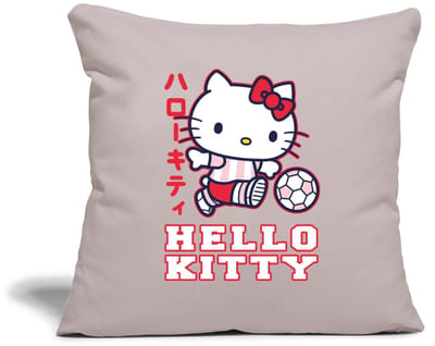 Hello Kitty Speelt Voetbal Sierkussenhoes, 45 x 45 cm