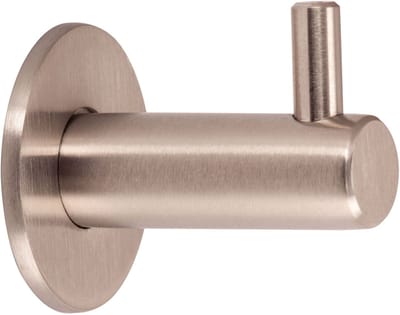 SOTECH kapstokhaak Ronda RVS geborsteld lengte: 42 mm incl. plaatje en bevestigingsset
