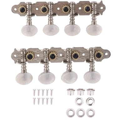 Dailygoods- Mandoline Stemsleutels - 8 Snarige Mechanica - Duurzaam Staal - Precieze Stemming - Brede Toepassing - Fijne Afstelling - Snarenstemmechanieken