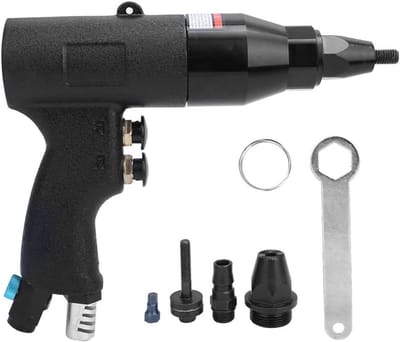 Klinknagel Gun - Trekker - Metaal Verbinden - Arbeidsbesparend - M6 tot M8 - Grijs
