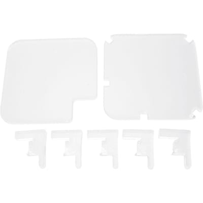 Acrylstandaard voor Mini M4 en Pro 2024 Desktopcomputer Transparante Opbergbevestiging met Koelgat white
