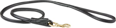 Weatherbeeta Gerolde Lederen Hondenriem - Zwart - 120cm