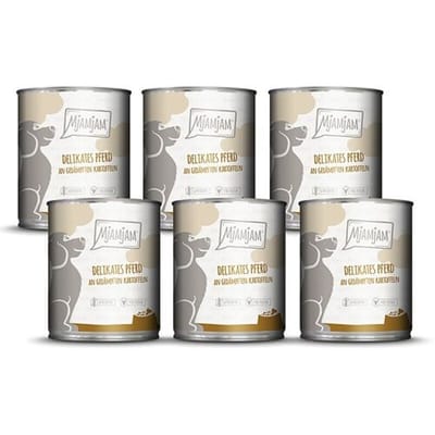 MjAMjAM - Exquise Paardenvlees met Gestoomde Aardappelen 800 g x 6