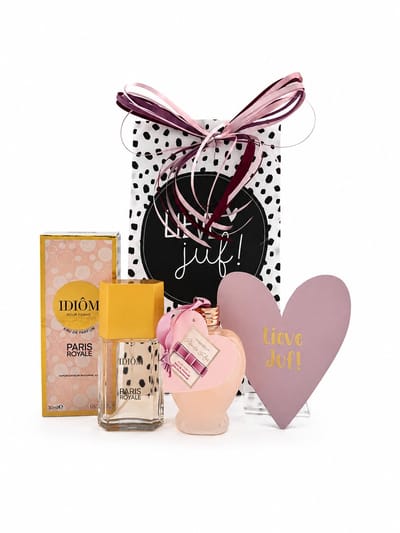 Juf •Cadeaupakket Dames•bedankt lieve juf • Parfum - Cadeau voor Vrouwen - Perfect Gifts