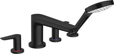Hansgrohe Talis E afbouwdeel v. 4-gats badrandkraan v. inbouwdeel 13244180 mat zwart