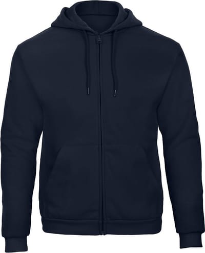 Senvi Hoodie Full Zip Maat M (Kleur Donker Blauw)