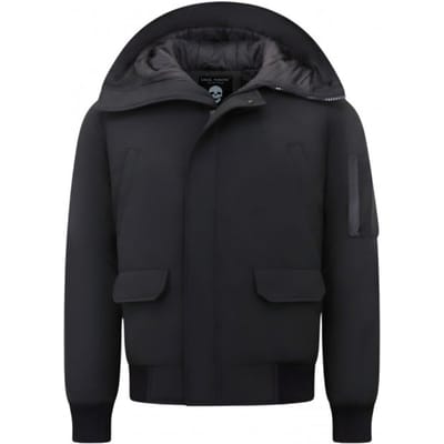 Winterjas Heren Kort model - 8821 - Zwart