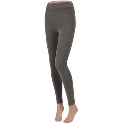 Xtreme Thermolegging Dames - Merino Wol - Grey Melange - Maat S
