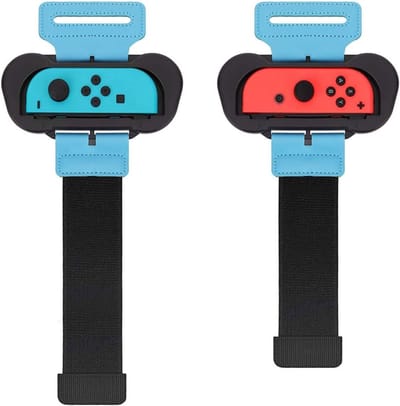 Verstelbare polsbandjes voor Just Dance en Zumba op Nintendo Switch - 2-pack voor volwassenen en kinderen
