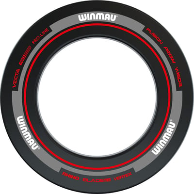 Winmau Advance Black Red Dart Surround