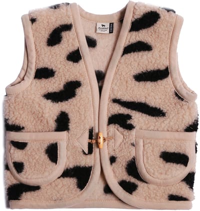 Alwero bodywarmer Alpen junior gepard