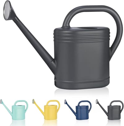 Grote gieter 2 gallon voor kamerplanten en tuin - Moderne gieters met lange tuit en sproeikop