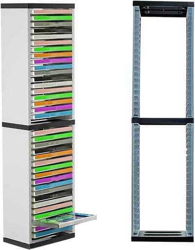 Veelzijdige gamehouder voor tot 36 PS5, PS4 Slim/Pro, Xbox One Slim en Switch games