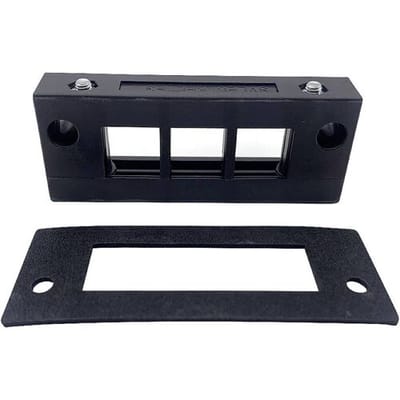 TRU COMPONENTS DVK-W3 Kabelinvoeringsplaat Klem-Ø (max.) 16 mm Polyamide Zwart 1 stuk(s)
