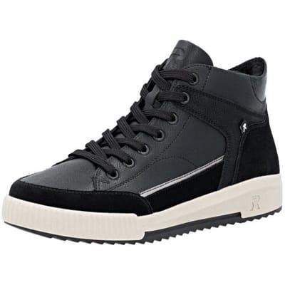 Rieker Sport Veterschoenen - Dames - Zwart - Maat:36