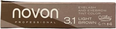Novon Professional Wimper en Wenkbrauw Verf Natural Brown 3