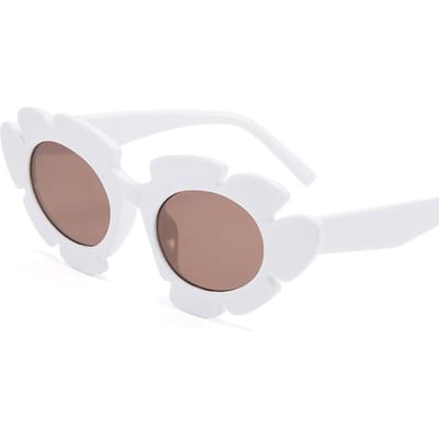 Bloem Kattenoog Zonnebril Frans Retro Ins Feest Online Bekendheid Zonnebloem Tide Zonnebril Dames UV400