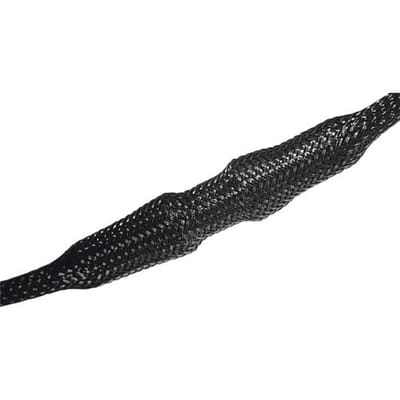 HellermannTyton 170-10600 HEGP06-PET-BK Gevlochten slang Zwart Polyester 4 tot 11 mm 100 m