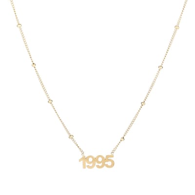 Go Dutch Label Collier mediallon White N2282-3