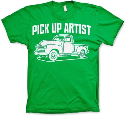 Hybris Pick-up artist T-shirt groen
