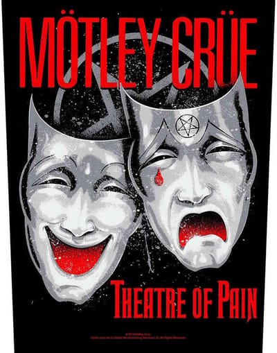 Motley Crue - Theatre Of Pain Rugpatch - Multicolours
