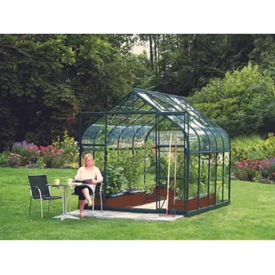 Vitavia Tuinkas Diana 8300 - Veiligheidsglas 3mm - Smaragd - 264x321x255cm