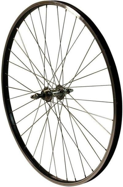 24 Inch Achterwiel voor Loopfiets - Zwarte Velg voor 5-7-Traps Kransen