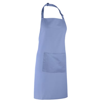 Premier Dames/Dames Kleuren Bipschort Met Zak / Werkkleding (Pakket van 2) (Middenblauw)
