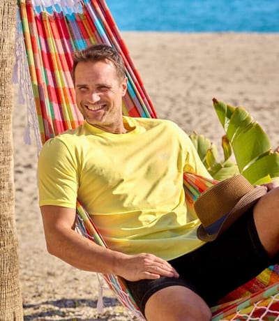 ATLAS FOR MEN - Set van 4 T-shirts Adventure - Heren - Verkrijgbaar in grote maten - XL