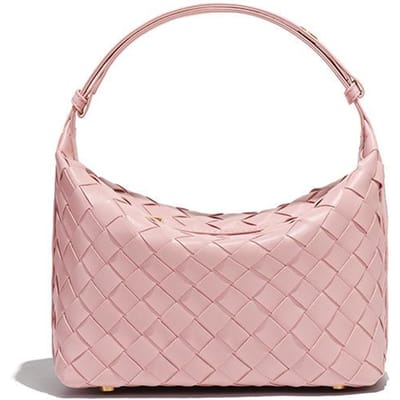 Leren Handgeweven Tas, Gepersonaliseerd, Veelzijdig, Handgedragen Lunchboxtas, High-end, Casual, Dames Schoudertas/Okseltas white