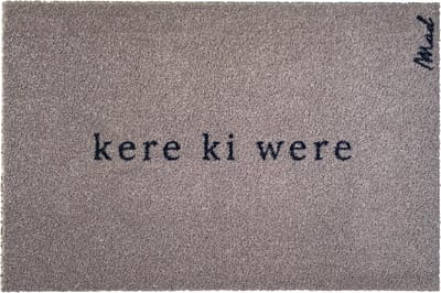 Mad About Mats - ALMA - deurmat - kere ki were - schoonloop/scraper - wasbaar - 50x75cm