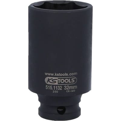 KS Tools 5151132 515.1132 Kracht-dopsleutelinzet 32 mm 32 mm 1/2 (12,5 mm)