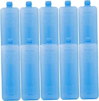 Vriespakketten - Koelpakketten - Voedsel Koel Houden - Lekvrij Ontwerp - 10 Stuks - Blauw