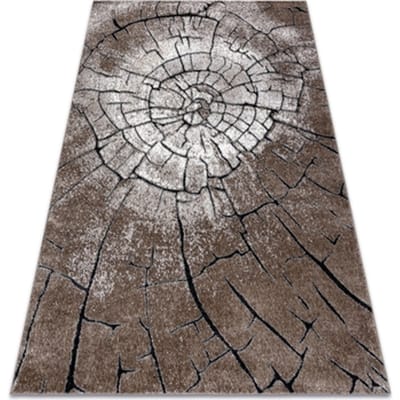 Kleden Rugsx Tapijt modern COZY 8875 Wood, boomstam - 80x150 cm