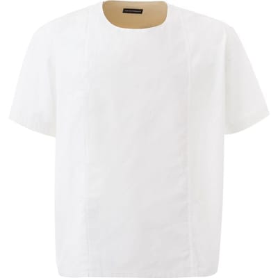 Emporio Armani Witte Katoenen T-Shirt