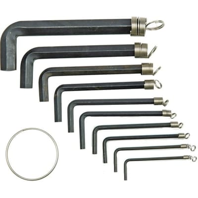 Vorel Inbussleutelset 8-delig (2-10mm) - Kwaliteitsgereedschapf
