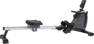 Tunturi Cardio Fit R25 Roeitrainer – Magnetische Roeimachine met 8 Weerstandsniveaus – LCD-monitor, Tablethouder en Bidonhouder – Compact en Inklapbaar voor Thuisgebruik