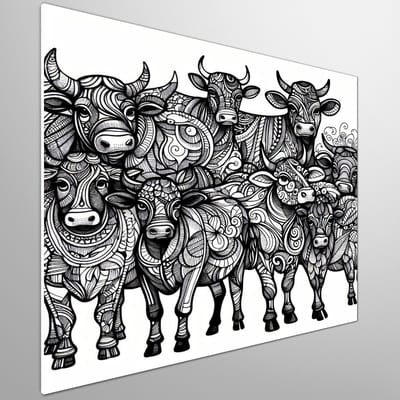 Kunstprint | Wanddecoratie | Forex | 75 × 75 cm