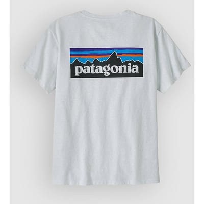 Patagonia P-6 Logo Responsibili T-Shirt wit