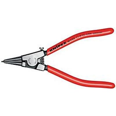 Knipex 46 11 G0 Precisie-borgveertang Geschikt voor borgringen Buitenringen 1.5-4 mm Puntvorm Recht