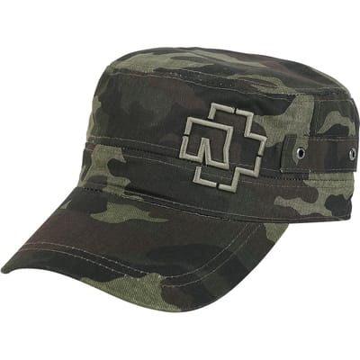Rammstein Cap - Outline Logo - camouflage