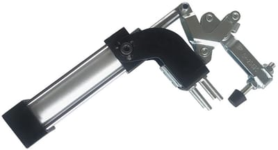 Dailygoods- Pneumatische Klem 100kg - Deurgesp Klem - Klemkracht 100kgf - Warmgewalste Staalplaat - Snel Toggle Klemgereedschap - Multifunctioneel