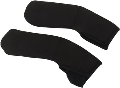 Kinderwagen Handvat - Grip Protectors - Kinderwagen Gebruik - Wasbaar Ontwerp - 2 Stuks - Zwart