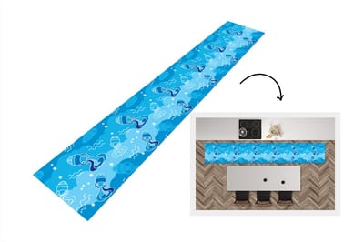Keukenloper - Loper keuken - Aquarius - Design - Zodiac - 300x50 cm - Keukenloper vinyl