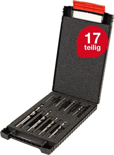 Schroefverwijderaar - Schroef extractor - Beschadigde Schroeven Verwijderen - Speciaal Ontworpen - 2 x 85 mm - Zwart